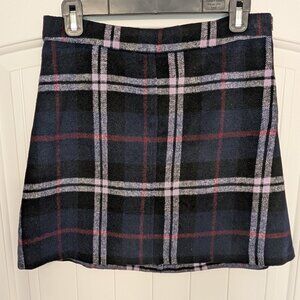 Lulu's Plaid Mini Skirt